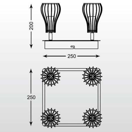 Споты — Спот Zumaline Oscar CK170519-4 купить в 