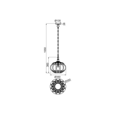 Подвесные светильники — Подвесной светильник Vele Luce VL4266P21 купить в 