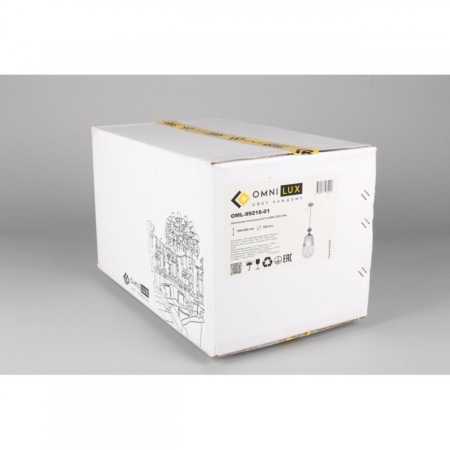 Подвесные светильники — Подвесной светильник Omnilux OML-99216-01 купить в 