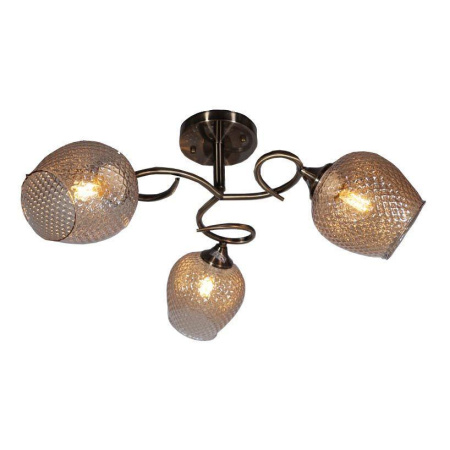 Люстры на штанге — Потолочная люстра IMEX MD.3476-3-S AB купить в 