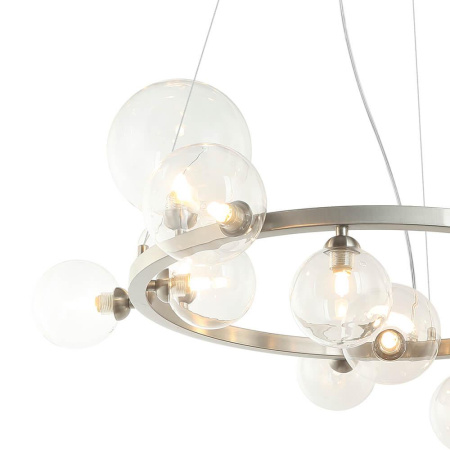 Люстры подвесные — Подвесная люстра Lumien Hall Lovrenc LH4125/14P-SN-CL купить в 