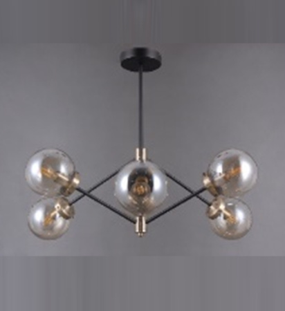 Люстры подвесные — 42506/6 черный купить в 
