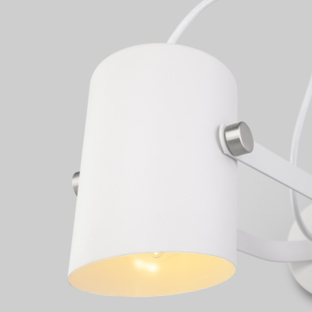 Споты — Спот Eurosvet 20092/1 белый/сатин никель купить в  Споты — Спот Eurosvet 20092/1 белый/сатин никель купить в