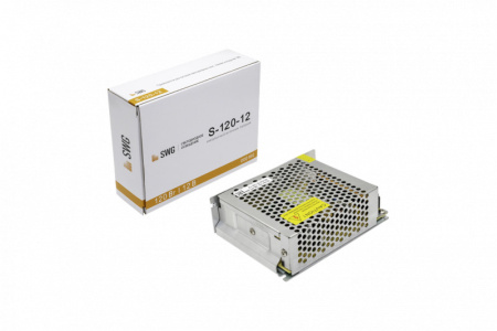 Блоки питания для светодиодных лент — Блок питания для светодиодной ленты SWG S-120-12 купить в 