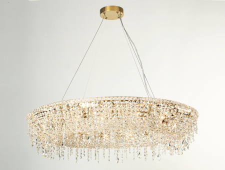 Люстры подвесные — Подвесная люстра Newport 10910+6/S gold купить в 