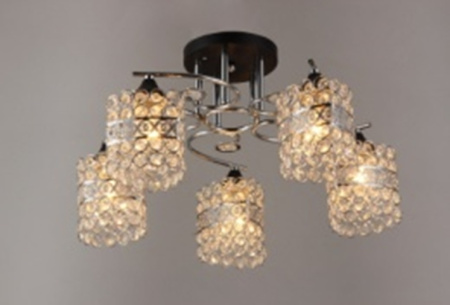 Люстры подвесные — 03035/5 бронза купить в 