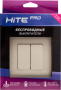 Выключатели — Выключатель HiTE PRO HP-LE-2-ivory купить в 