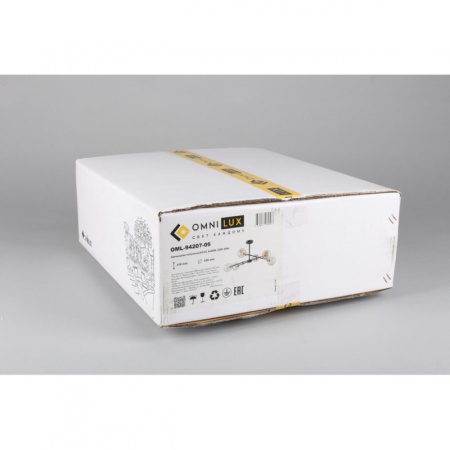 Люстры на штанге — Люстра на штанге Omnilux OML-94207-06 купить в 