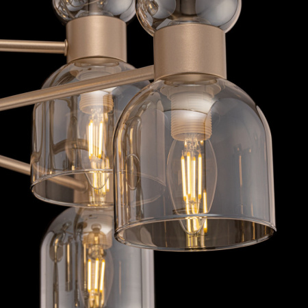 Люстры на штанге — Люстра на штанге Freya FR5094PL-08G купить в 