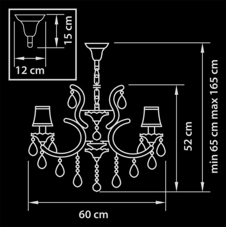 Люстры подвесные — Подвесная люстра Osgona Princia 726061 купить в 
