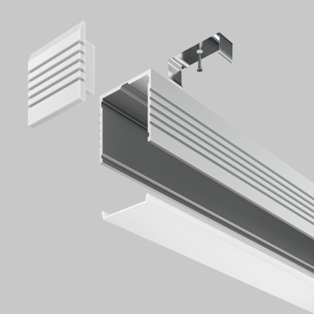 Профили для светодиодных лент — Профиль Maytoni Technical ALM-3535A-S-2M купить в 