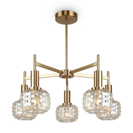 Люстры на штанге — Люстра на штанге Freya FR5366CL-05BS купить в 