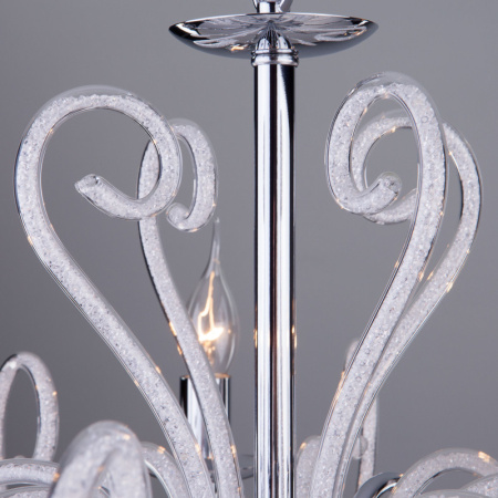 Люстры подвесные — Подвесная люстра Eurosvet 60090/8 хром купить в 