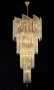 Люстры каскадные — Каскадная люстра Crystal Lux GRANDE SP25 D800 GOLD купить в 