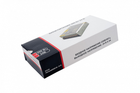 Блоки питания для светодиодных лент — Блок питания для светодиодной ленты SWG S-200-24 купить в 