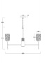 Люстры подвесные — Подвесная люстра Freya FR5133PL-08CH купить в 