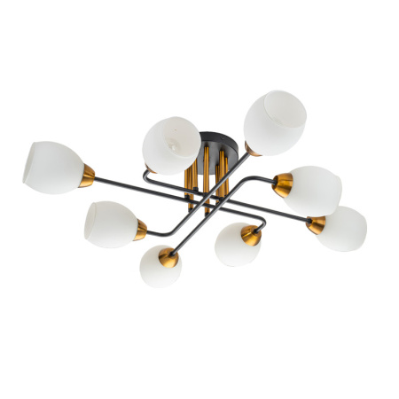 Люстры накладные — Накладная люстра Escada 1132/8P Black купить в  Люстры накладные — Накладная люстра Escada 1132/8P Black купить в