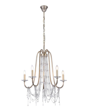 Люстры подвесные — Подвесная люстра Lumien Hall Вилмар 2027/5H-SRGD купить в 