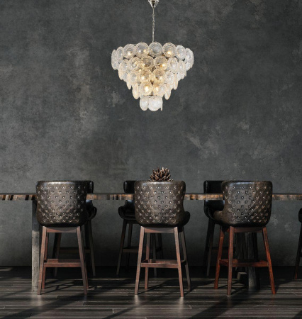 Люстры подвесные — Подвесная люстра iLamp Rockfeller P2549-18 NIC купить в 