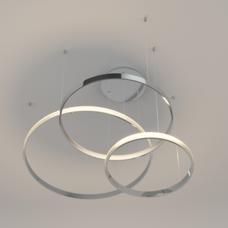 Люстры подвесные — Подвесная люстра Eurosvet 90275/3 хром Smart купить в 