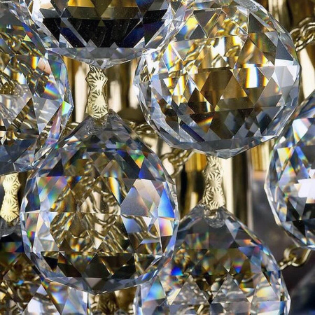 Настенные бра — Настенный светильник Artglass Dahlia Polished CE купить в 