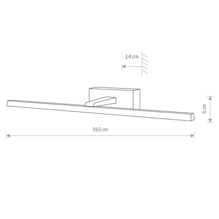 Светильники для картин и зеркал — Светильник для картин Nowodvorski 9352 купить в 