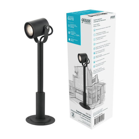 Низкие уличные фонари — Садово-парковый светильник Gauss GD154 купить в 