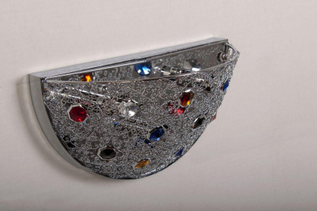 Настенные бра — Настенный светильник Abrasax Alicia HYB10179-3CR купить в 