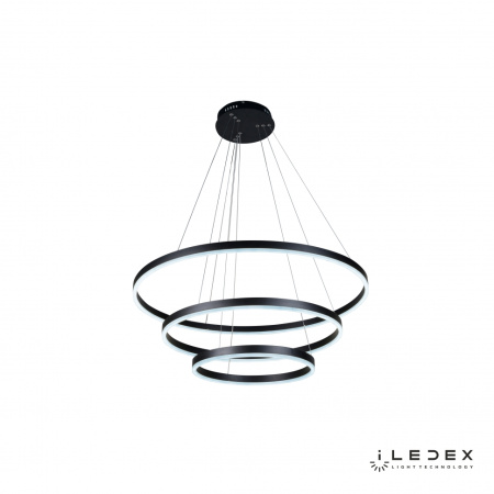 Подвесные светильники — Подвесная люстра iLedex Orion LZ-230-1 114W BK купить в 