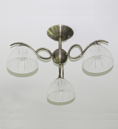 Потолочные люстры — 2249/3 бронза купить в 