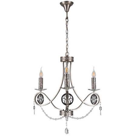 Люстры подвесные — Подвесная люстра Lumien Hall Орабель 2036/3H-SNCR-CL купить в 