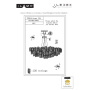 Люстры подвесные — Подвесная люстра iLamp 7004-D800 GD купить в  Люстры подвесные — Подвесная люстра iLamp 7004-D800 GD купить в