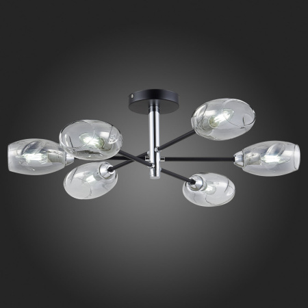 Люстры на штанге — Люстра на штанге Evoluce SLE155512-06 купить в 