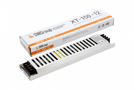 Блоки питания для светодиодных лент — Блок питания для светодиодной ленты SWG XT-150-12 купить в 