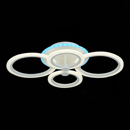 Люстры накладные — Накладная люстра Evoluce SLE500552-04RGB купить в  Люстры накладные — Накладная люстра Evoluce SLE500552-04RGB купить в