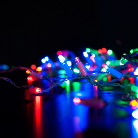 Светодиодная бахрома — Светодиодная бахрома Eurosvet 100-101 мульти 3*0,6м IP65 купить в 
