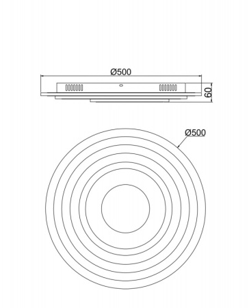 Накладные светильники — Накладной светильник Freya FR6014CL-L98W купить в 