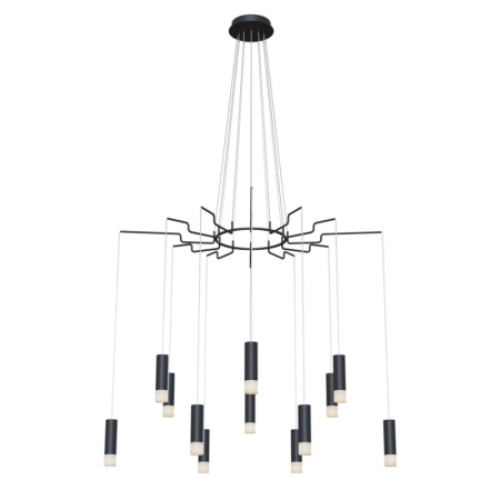 Люстры подвесные — Подвесная люстра Maytoni MOD035PL-12B купить в 