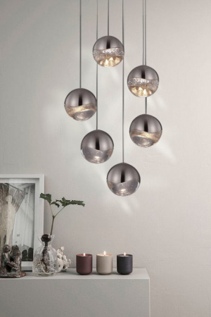 Подвесные светильники — Подвесной светильник DeLight Collection SD3301-6U nickel купить в 