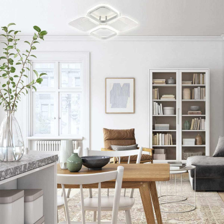 Потолочные светильники — Потолочный светодиодный светильник Escada Samia 10230/4LED купить в  Потолочные светильники — Потолочный светодиодный светильник Escada Samia 10230/4LED купить в