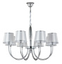 Люстры подвесные — Подвесная люстра Crystal Lux FAVOR SP8 CHROME купить в 