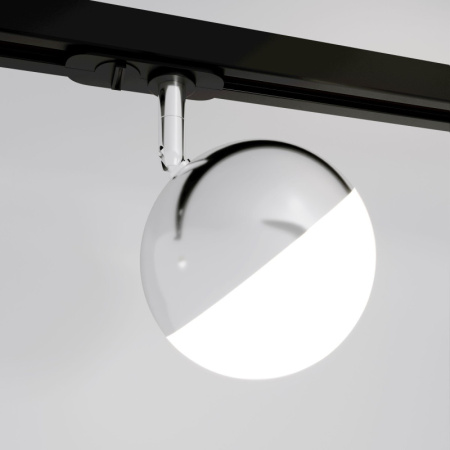 Трековые светильники — Светильник на шине Elektrostandard Glob GX53 Хром (MRL 1015) однофазный купить в 