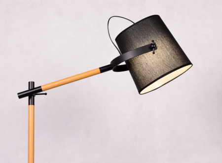 Торшеры и напольные светильники — Торшер Lumina Deco LDF 8308 BK купить в 