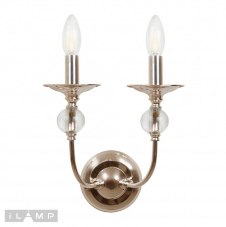 Настенные бра — Бра iLamp B1030-2 GD купить в 