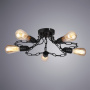 Люстры накладные — Накладная люстра ARTE Lamp A9344PL-5BK купить в  Люстры накладные — Накладная люстра ARTE Lamp A9344PL-5BK купить в