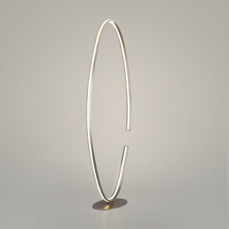 Торшеры и напольные светильники — Торшер Eurosvet 80415/1 сатин-никель купить в 