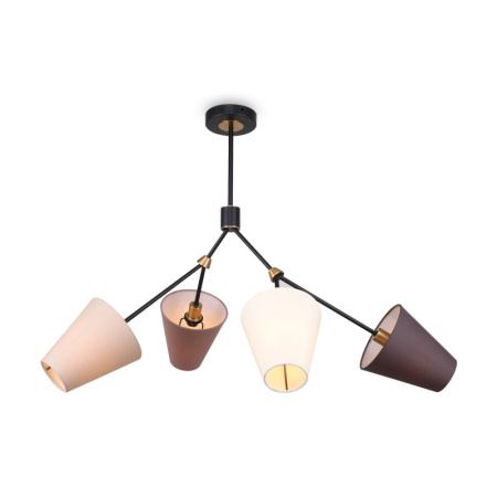 Люстры на штанге — Люстра на штанге Freya FR5370CL-04B купить в 