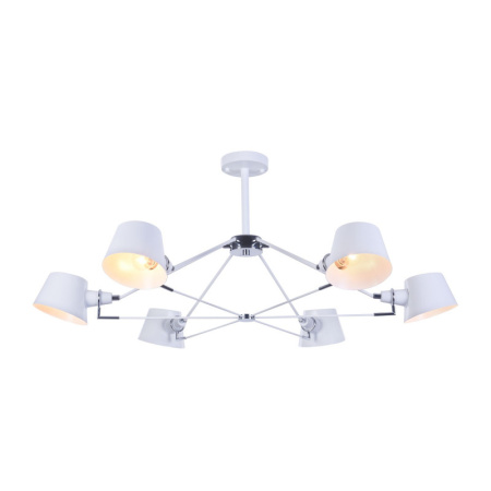 Люстры на штанге — Люстра на штанге Freya FR5038-CL-06-W купить в 