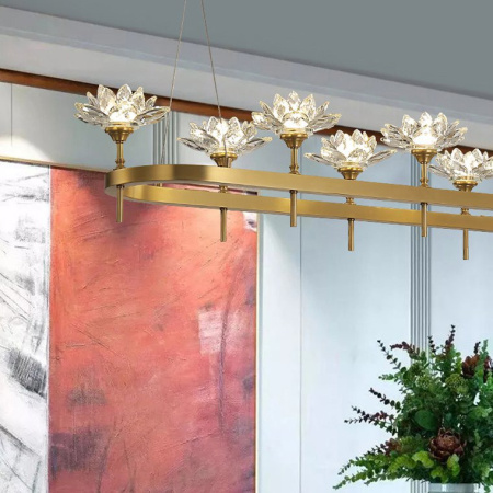 Люстры подвесные — Подвесная люстра Imperium Loft Lotos Long 140839-26 купить в 