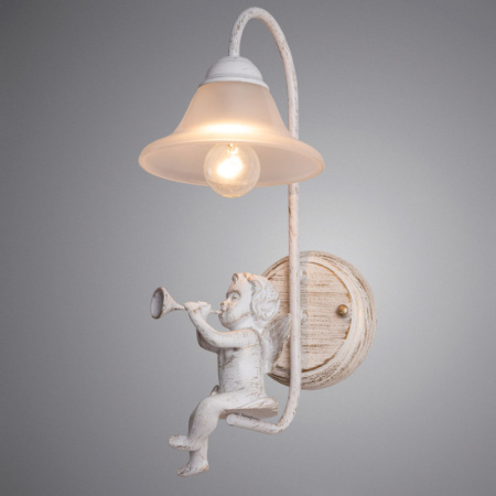 Настенные бра — Бра ARTE Lamp A1133AP-1WG купить в  Настенные бра — Бра ARTE Lamp A1133AP-1WG купить в